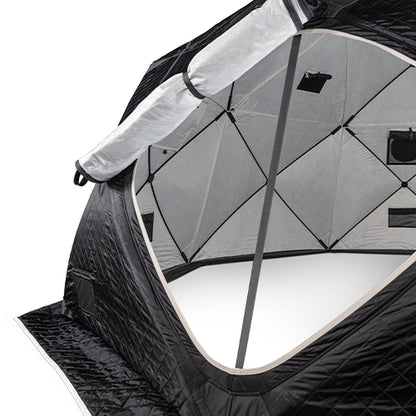SaunaLife SaunaTrekker XL Extra-Large Portable Insulated Sauna Tent, Up to 6 Persons