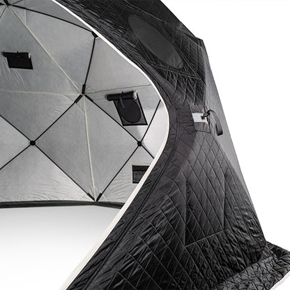 SaunaLife SaunaTrekker XL Extra-Large Portable Insulated Sauna Tent, Up to 6 Persons