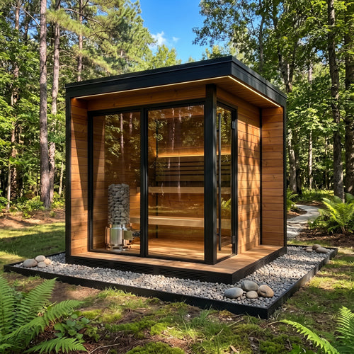 SaunaLife TITAN SL1 High-Performance Gas Sauna Heater, Portable