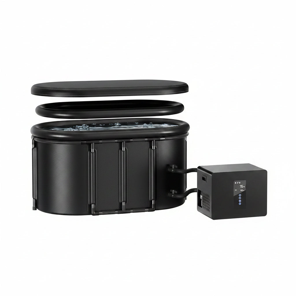 1/3HP Ice Bath Chiller & 148Gal Cold Plunge Tub Bundle