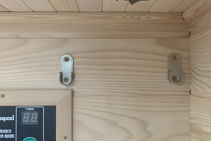 Blisspod | Vienna | Far Infrared Sauna | Canadian Hemlock Very Low EMF | 72.8"H x 35.4"W x 25.6"D | 1 Person