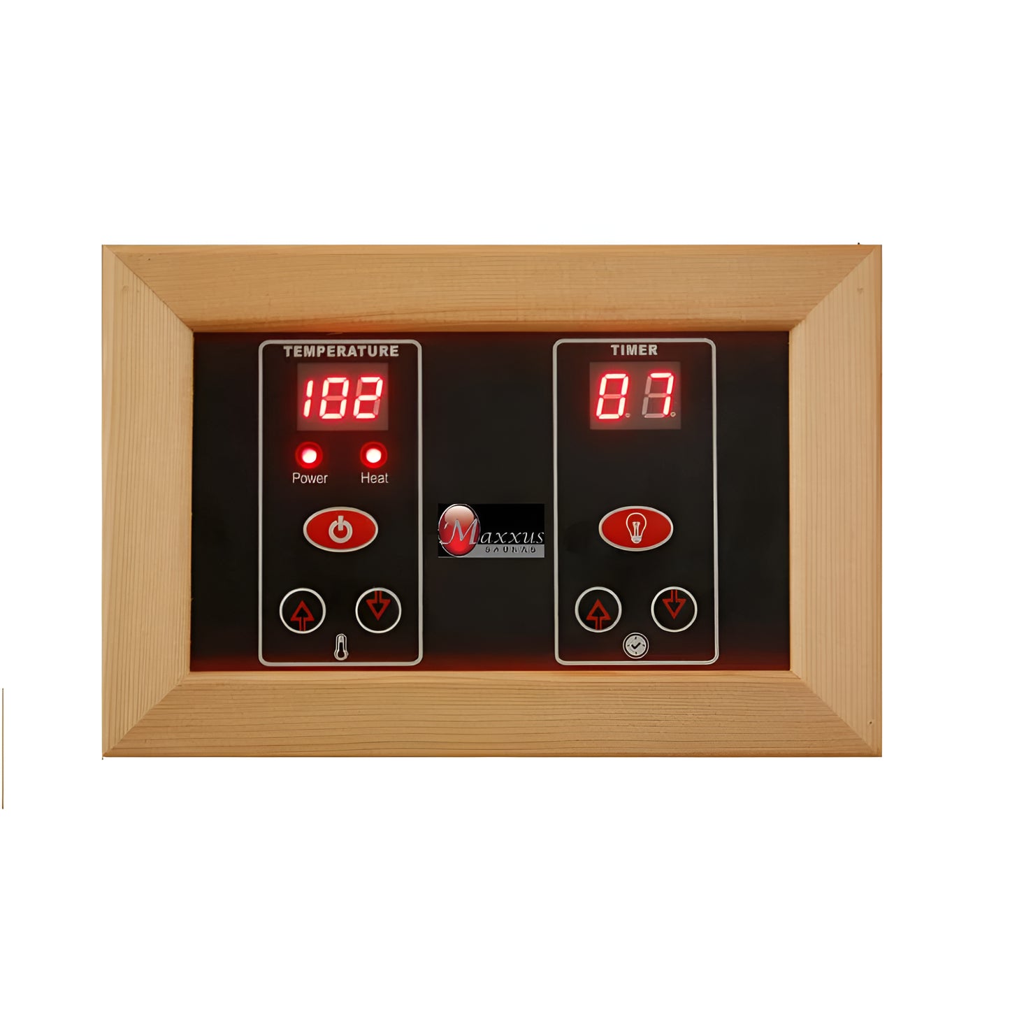 3-Person Corner Low EMF (Under 8MG) FAR Infrared Sauna (Canadian Red Cedar)