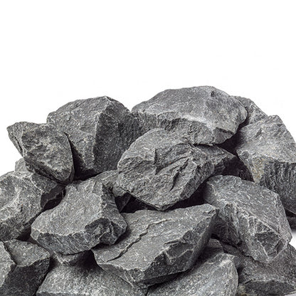 Harvia AC3000 Olivine Diabase Sauna Heater Stones, Split Face, 5-10cm