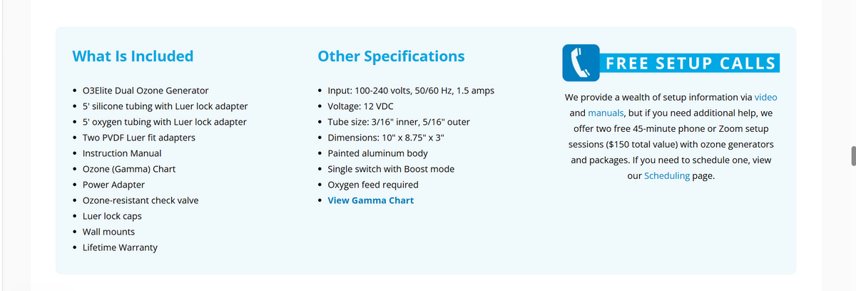 Far Infrared and Ozone Sauna Package w/ O3Elite