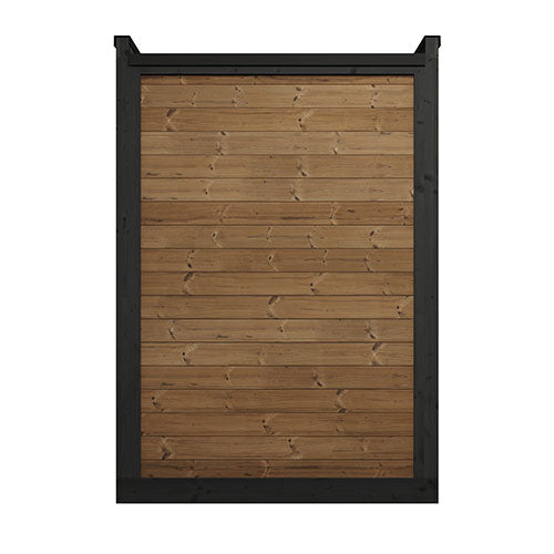 SaunaLife Garden Luxury Series Outdoor Home Sauna Kit, Up to 4 Persons