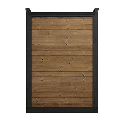 SaunaLife Garden Luxury Series Outdoor Home Sauna Kit, Up to 4 Persons